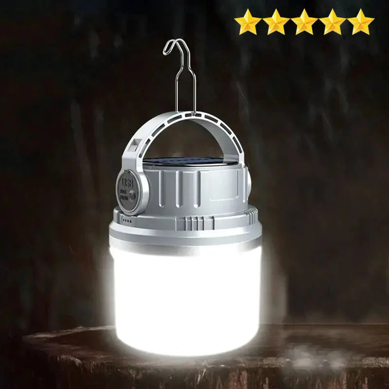 LED Adventure Lantern: Rechargeable Rain-proof Easy-to-carry