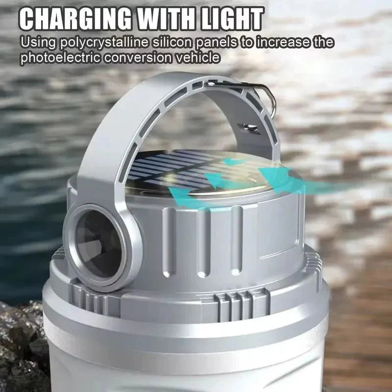 LED Adventure Lantern: Rechargeable Rain-proof Easy-to-carry